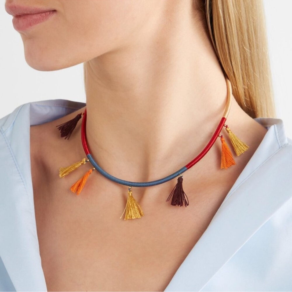 Isabel Marant Multicolor Tassel Necklace